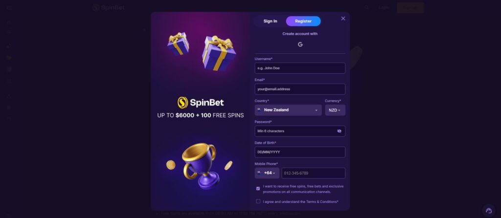 spinbet casino review