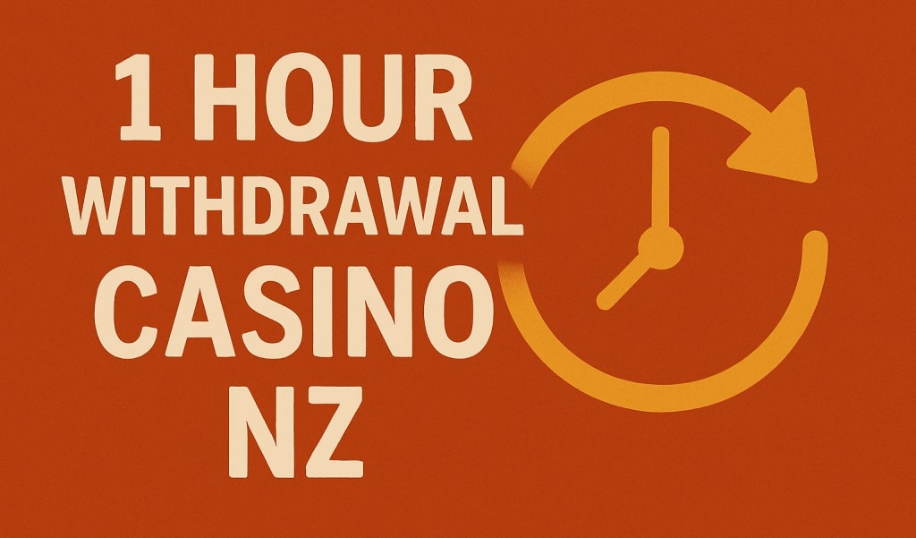 1 Hour Withdrawal Casino in NZ
