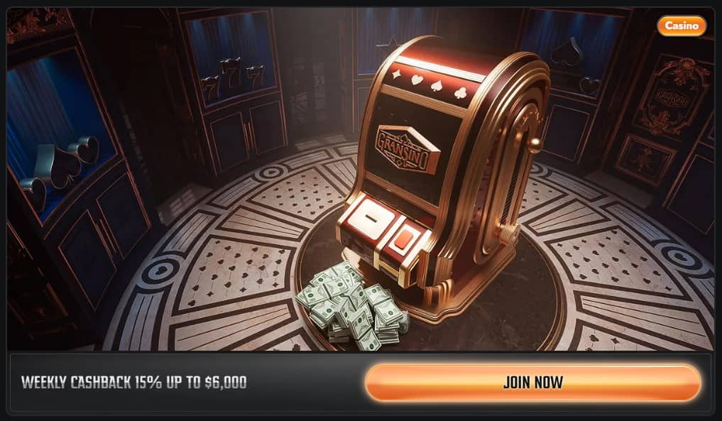 Gransino Casino Cashback